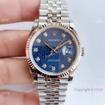 EWF Rolex Datejust Blue Computer Face Stainless Steel Jubilee Watch 36mm_th.jpg